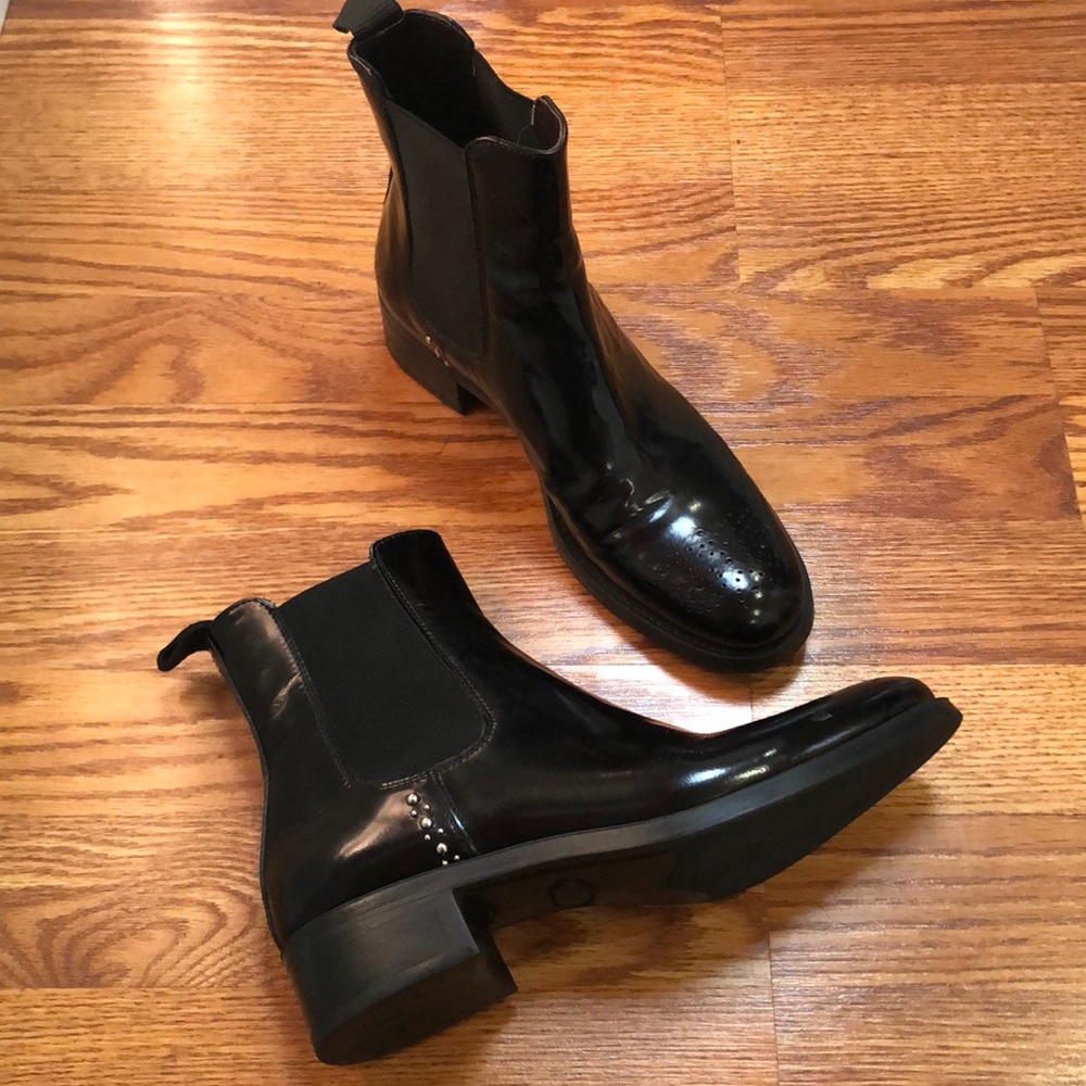 Boemos Leather Booties. Size 36